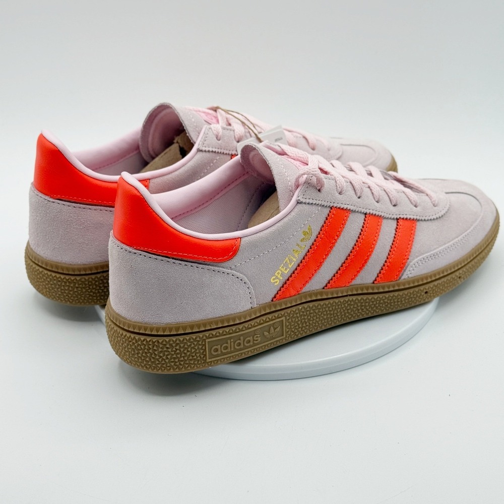 Adidas Handball Spezial W Sneakers Size 7.5 Pink/Orange/Gum JS0250 NEW - Picture 7 of 10